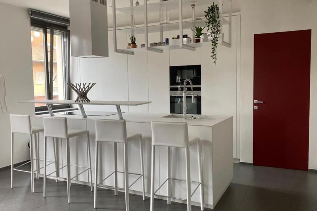 *Luxus393* Metro A 50M, Lingotto Fiere, Ospedali Lägenhet Turin Exteriör bild