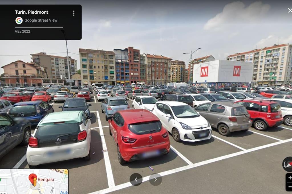 *Luxus393* Metro A 50M, Lingotto Fiere, Ospedali Lägenhet Turin Exteriör bild